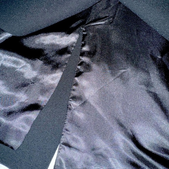 NWOT Zara Single Button Long Black Vest S - Picture 8 of 10